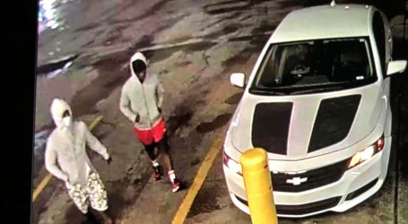 Surveillance Photos of Suspects Wanted in Fatal Shooting at 8103 West Tidwell Road