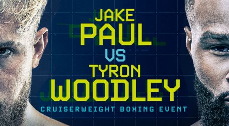 JAKE PAUL VS. TYRON WOODLEY POR SHOWTIME PPV