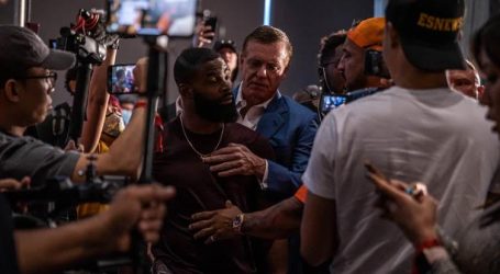  CONFERENCIA DE PRENSA FINAL DE JAKE PAUL VS. TYRON WOODLEY