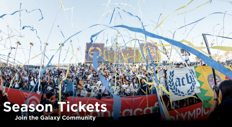 Las membresías de boletos de temporada 2022 del LA Galaxy ya están a la venta