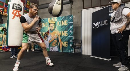ENTRENAMIENTO DE CANELO ÁLVAREZ