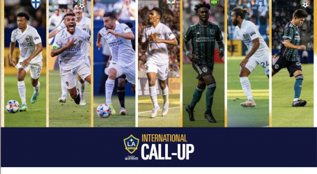 Siete jugadores del LA Galaxy han sido convocados a sus selecciones nacionales