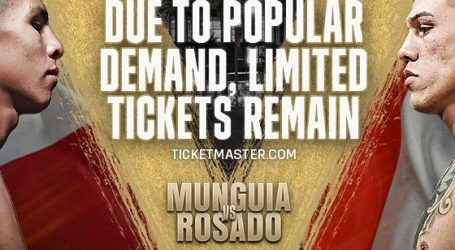 Munguia Jr. vs. Rosado Fight Week
