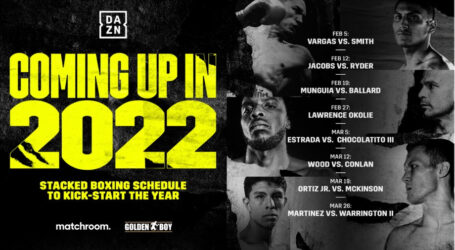 DAZN KICKS OFF 2022 IN STYLE WITH EIGHT BLOCKBUSTER FIGHTS
