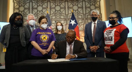 City of Houston to Increase Minimum Wage for Municipal, Contract, and Service-Related Employees to $15 an Hour