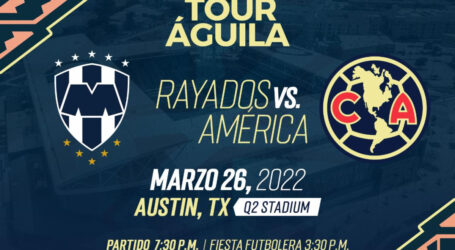 Club América enfrenta a Rayados de Monterrey en el Q2 Stadium