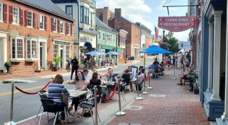 Sidewalk Dining Returns to Downtown Leesburg Beginning April 1
