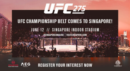 UFC TO MAKE HISTORY IN SINGAPORE IN JUNE