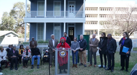 Mayor Sylvester Turner Joins Heritage Society to Announce UNESCO’s “Slave Route Project” Designation of Historic Houses as “Sites of Memory”