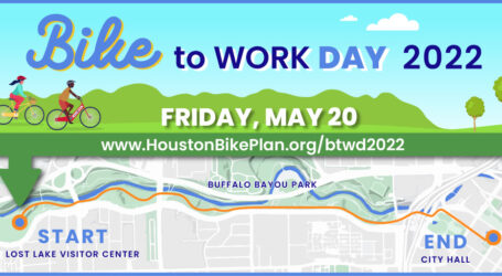 Annual Bike to Work Day  Ride Returns  to Downtown Houston on May 20