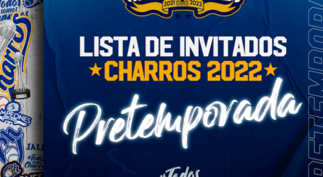 Define Charros lista de invitados a pretemporada 