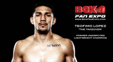 Teofimo Lopez confirms appearance at Box Fan Expo