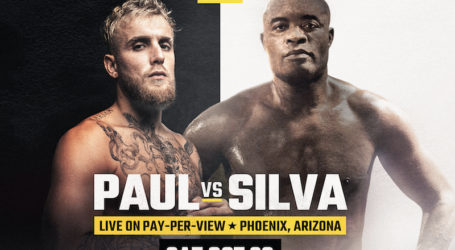 JAKE PAUL TO FACE UFC GREAT AND PROFESSIONAL BOXER ANDERSON SILVA IN GLOBAL MATCHUP LIVE ON SHOWTIME PPV®