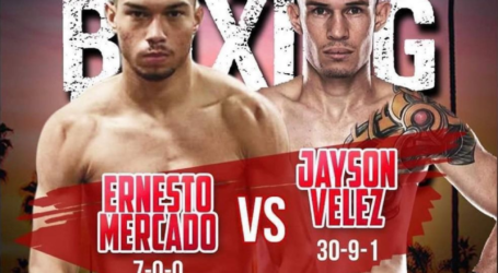 Ernesto “Tito” Mercado Battles Jayson Velez for NABA Silver Title October 22 on Red Promotions Card