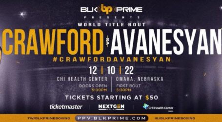 Crawford vs. Avanesyan Sold 9,500 Tickets in First Two Days Full Sellout Expected