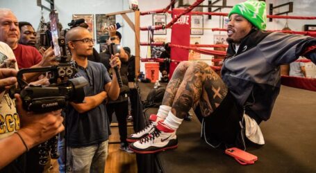  GERVONTA DAVIS TRAS SU ENTRENAMIENTO ABIERTO A LA PRENSA EN MIAMI