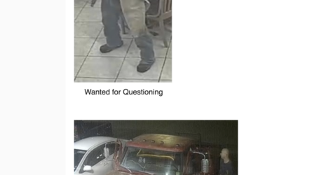 Surveillance Photos of Male Wanted for Questioning in Fatal Shooting at 6873 South Gessner Road