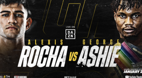 ALEXIS “LEX” ROCHA TO FACE NEW OPPONENT GEORGE “RED TIGER” ASHIE IN JAN. 28 MAIN EVENT