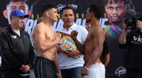 ROCHA VS. ASHIE   OFFICIAL WEIGHTS