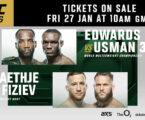 UFC® 286 SEES BRITISH CHAMPION LEON EDWARDS’ FIRST BELT DEFENCE IN HIGHLY ANTICIPATED BOUT WITH KAMARU USMAN