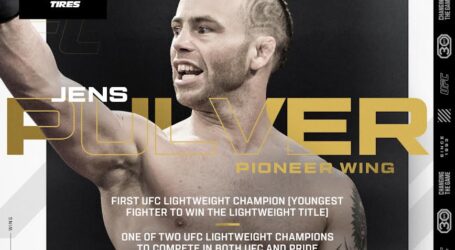 JENS PULVER NAMED TO UFC® HALL OF FAME CLASS OF 2023