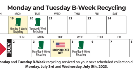 Solid Waste Management Department JUNETEENTH Collection Schedule