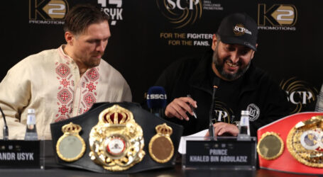 SKILL CHALLENGE PROMOTIONS SIGNS HEAVYWEIGHT CHAMPION OLEKSANDR USYK TO MULTI-FIGHT DEAL