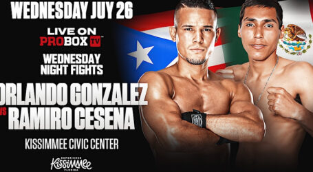 «Wednesday Night Fights» Returns to Kissimmee July 26