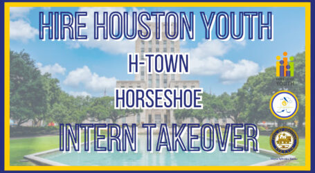 Hire Houston Youth Summer Interns reflect on their experience in a special episode of the H-Town Horseshoe Podcast titled, #InternTakeOver