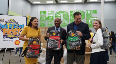 Mayor’s Back to School Fest presented by Shell will provide thousands of students and their families with backpacks, school supplies and health screenings