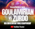 ARSEN “FEROZ” GOULAMIRIAN TO DEFEND WBA CRUISERWEIGHT SUPER WORLD CHAMPIONSHIP BELT AGAINST ZURDO RAMIREZ