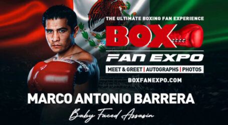 Marco Antonio Barrera to Appear at Box Fan Expo May 4 in Las Vegas