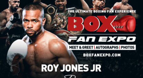 Four-Division Boxing World Champion Roy Jones Jr. Confirmed for 7th Box Fan Expo