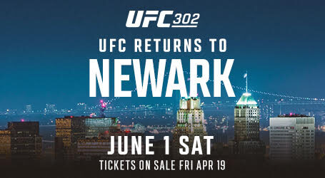 UFC RETURNS TO PRUDENTIAL CENTER WITH LIGHTWEIGHT CHAMPIONSHIP BOUT