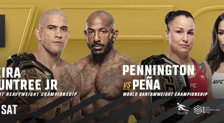 UFC RETURNS TO UTAH WITH WORLD CHAMPIONSHIP DOUBLEHEADER