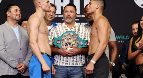 FINAL WEIGHTS AND PHOTOS   BOHACHUK VS. ORTIZ JR. 