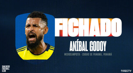 San Diego FC ficha al mediocampista y agente libre Aníbal Godoy
