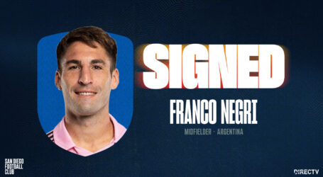 San Diego FC Signs Argentine Defender Franco Negri