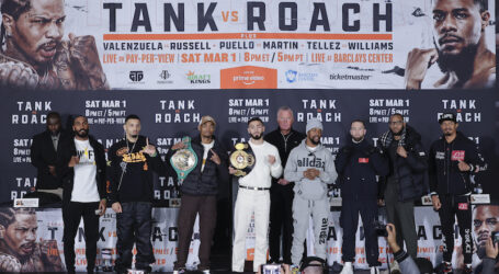 CONFERENCIA DE PRENSA FINAL DE GERVONTA DAVIS VS. LAMONT ROACH