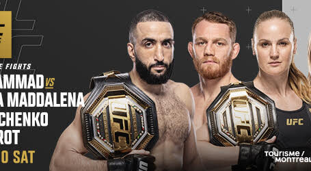 Pair of Thrilling World Championship Bouts Headline UFC Return to Montreal