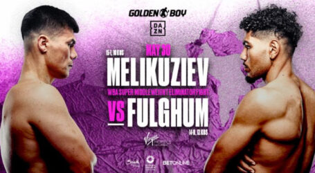 BEKTEMIR “BEK” MELIKUZIEV AND THE UNDEFEATED DARIUS FULGHUM TO FIGHT IN WBA SUPER MIDDLEWEIGHT WORLD CHAMPIONSHIP ELIMINATOR