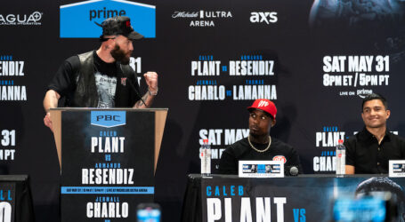 PLANT VS. RESENDIZ & CHARLO VS. LAMANNA  FINAL PRESS CONFERENCE