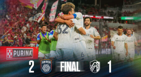 San Diego FC Earns 2-1 Road Win Against St. Louis CITY SC