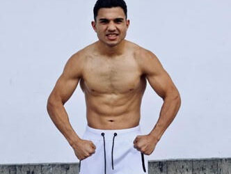 CAMPAMENTO DE ENTRENAMIENTO DE ARMANDO RESÉNDIZ EN LA VÍSPERA DE SU PELEA CONTRA CALEB PLANT