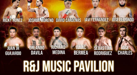 Unbeaten Light Flyweight David Cardenas Headlines «Fight Night in San Antonio» at R&J Music Pavilion in San Antonio on May 10