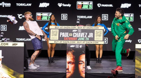 MOST VALUABLE PROMOTIONS’ JAKE PAUL VS. JULIO CESAR CHAVEZ JR.