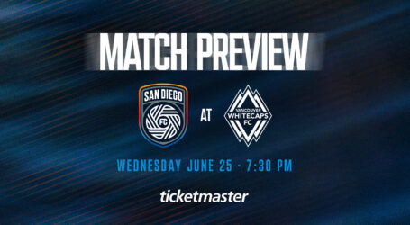 San Diego FC Visits Vancouver Whitecaps FC in Top-of-the-Table Western Conference Clash