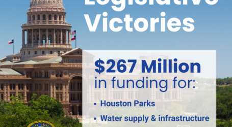 «Most Successful in History» City of Houston Provides Update on 89th Legislative Session