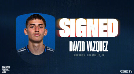 San Diego FC Acquires Midfielder David Vazquez on Loan from Philadelphia Union