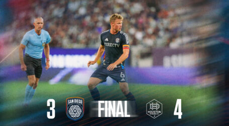 San Diego FC Falls 4-3 to Houston Dynamo at Snapdragon Stadium
